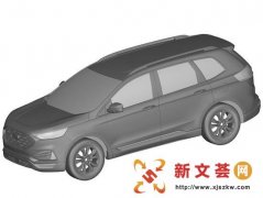 外观更运动 新款福特锐界专利图曝光