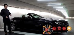 2019新车--美到极致的黑夜绅士,2019款奔驰SL500 AMG双门轿跑
