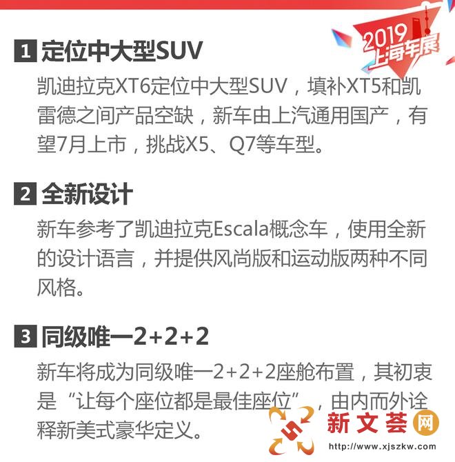 欢迎来到未来世界 凯迪拉克XT6外观解析