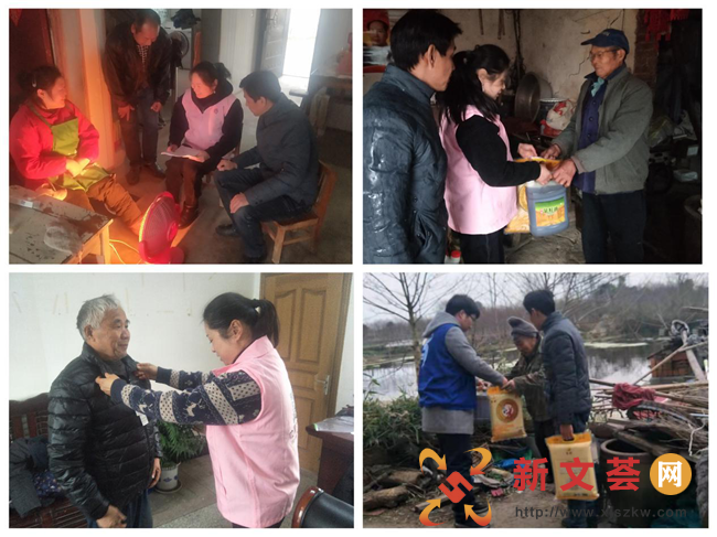 南京江寧黃橋村：新春前夕送溫暖 走訪慰問暖人心