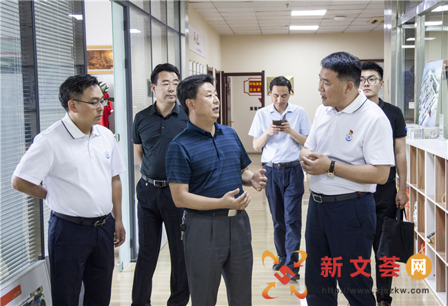 盱眙县委常委高辉到县新生代企业家商会调研